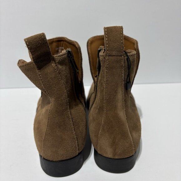 Zara Men’s Brown Suede Chelsea Boots, Size EUR 40, US 7 M - Picture 4 of 5